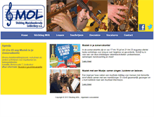 Tablet Screenshot of muziekonderwijs-leiderdorp.nl